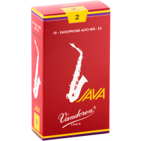 Vandoren Anches saxophone alto Java Red force 2 - Vue 1