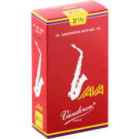 Vandoren Anches saxophone alto Java Red force 2,5 - Vue 1