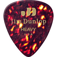 Dunlop Genuine Celluloid Shell Heavy sachet de 12 - Vue 3
