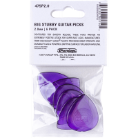 Dunlop Big Stubby 2,00mm sachet de 6 - Vue 2