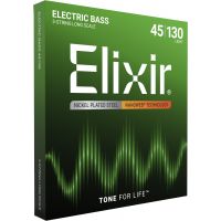 Elixir Bass Nanoweb 5 cordes Light 45-130 - Vue 1