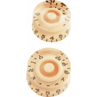 Yellow Parts Boutons de potentiomètre type Les Paul® gold - lot de 2 - Vue 1