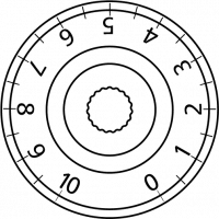 Yellow Parts Boutons de potentiomètre type Les Paul® gold - lot de 2 - Vue 3