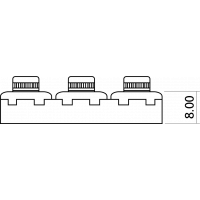 Yellow Parts Sillet bloc cordes noir et clé - Vue 3