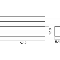 Yellow Parts Sillet de tête en os pour guitare classique à tailler - Vue 2