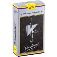 Vandoren Anches saxophone soprano V12 force 2,5 - Vue 1