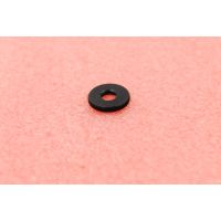 K&M ALU KNURLED DISK, BLACK - Vue 1