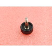K&M KNURLED SCREW M6X31 BLACK - Vue 2