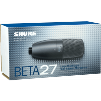 Shure BETA 27 Microphone instrument large capsule supercardioïde - Vue 2