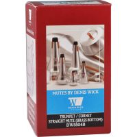 Denis Wick Sourdine trompette droite aluminium fond laiton - Vue 3