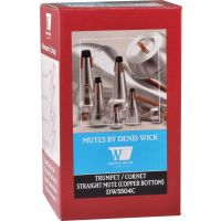 Denis Wick Sourdine trompette droite aluminium fond cuivre - Vue 3