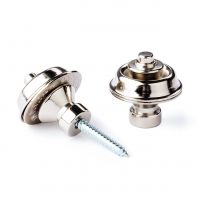 Dunlop Straplok Traditionnel - Nickel - Vue 1