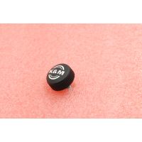 K&M KNURLED SCREW WITH K&M LOGO - Vue 1