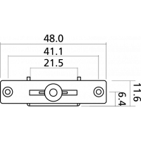 Yellow Parts Sélecteur 3 positions type Telecaster® bouton blanc - Vue 3