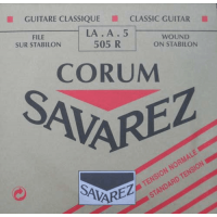 Savarez LA-5 ROUGE FILE ARGENTE - Vue 1