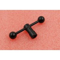 K&M TOGGLE W. NUT BLACK - Vue 1