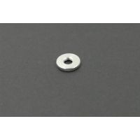 K&M ALU KNURLED DISK, BLANK 3/8