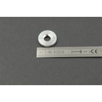 K&M ALU KNURLED DISK, BLANK 3/8