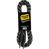 Yellow Cable Cordon  jack jack gaine tressée gris-noir - Vue 2