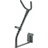 K&M Stand saxophone alto/ténor pour panneau rainuré - Vue 1