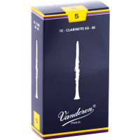Vandoren Anches clarinette Sib Traditionnelles force 5 - Vue 1