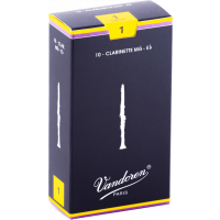 Vandoren Anches clarinette Mib Traditionnelles force 1 - Vue 1
