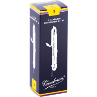 Vandoren Anches clarinette contrebasse Traditionnelles force 3 - Vue 1
