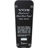 Vox Wah V846 Hand Wired - Vue 3