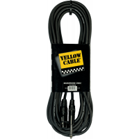 Yellow Cable Cordon jack xlr fem. 10 m - Vue 1