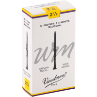 Vandoren Anches clarinette Sib White Master Traditional force 2,5 - Vue 1