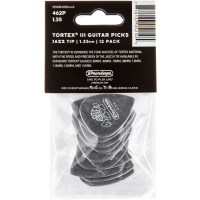 Dunlop Tortex TIII 1,35mm sachet de 12 - Vue 2