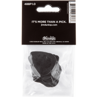 Dunlop Tortex Pitch Black 1,00mm sachet de 12 - Vue 2