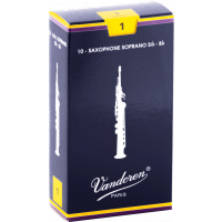 Vandoren Anches saxophone soprano Traditionnelles force 1 - Vue 1
