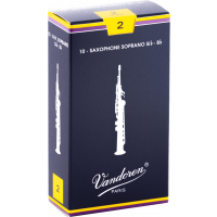 Vandoren Anches saxophone soprano Traditionnelles force 2 - Vue 1