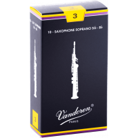 Vandoren Anches saxophone soprano Traditionnelles force 3 - Vue 1