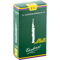 Vandoren Anches saxophone soprano Java force 2,5 - Vue 1