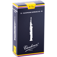 Vandoren Anches saxophone soprano Traditionnelles force 1,5 - Vue 1