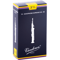 Vandoren Anches saxophone soprano Traditionnelles force 3,5 - Vue 1