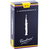 Vandoren Anches saxophone soprano Traditionnelles force 2,5 - Vue 1