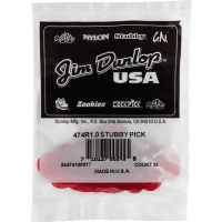 Dunlop Stubby Jazz 1,00mm sachet de 24 - Vue 1