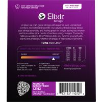 Elixir 11052 Nanoweb Bronze 80/20 Light 12-53 - Vue 3