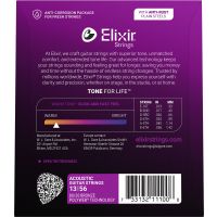 Elixir 11100 Polyweb Bronze 80/20 Medium 13-56 - Vue 3