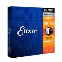 Elixir Electric Nanoweb Custom Light 09-46 - Vue 1