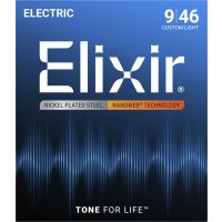 Elixir Electric Nanoweb Custom Light 09-46 - Vue 2