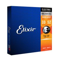 Elixir Electric Nanoweb Light Heavy 10-52 - Vue 1