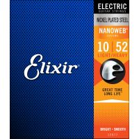 Elixir Electric Nanoweb Light Heavy 10-52 - Vue 2