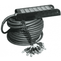 Yellow Cable Multipaire 24 xlr 4 xlr 30 m - Vue 1