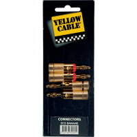 Yellow Cable Fiche banane - lot de 2 - Vue 2