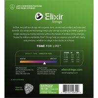 Elixir 14652 Nanoweb Basse Stainless Steel Light 45-100 - Vue 3