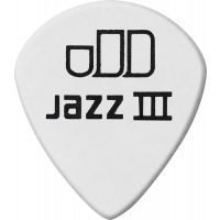 Dunlop Tortex White Jazz III 1,35mm sachet de 12 - Vue 2